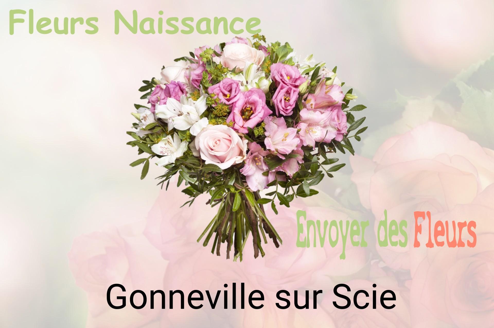 Bouquet de fleurs de naissance livré à Gonneville-sur-Scie