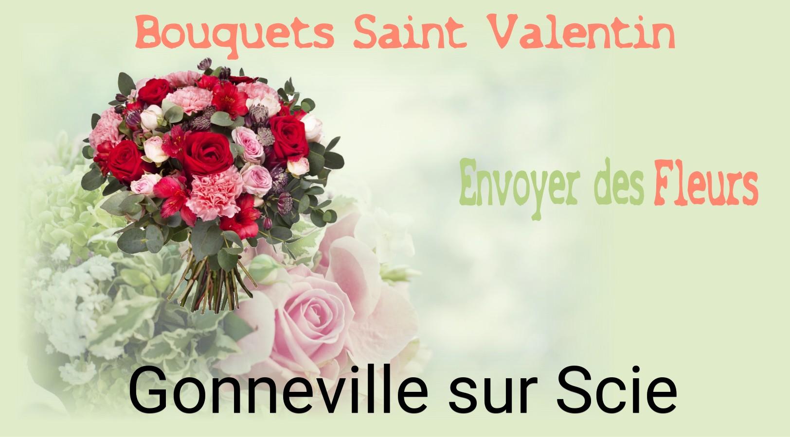 Roses de Saint-Valentin livrées à Gonneville-sur-Scie